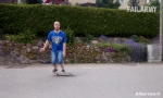 Umorismo -  Fun Sportivo Skateboard Free Style Fail 01 