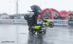 Humor -  Fun Transport Motorräder Freestyle Fun Win 
