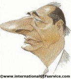 Jacques Chirac-Humour - Fun Morphing - Ressemblance People - Vip Série 01 