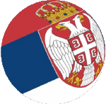 Flags Europe Serbia Sphere - Cube 