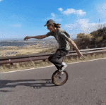 Humour - Fun PERSONNAGES Monocycle Fun Win 