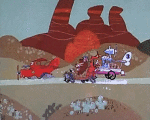 Multi Média Dessins Animés TV Cinéma Les Fous du volant Motors Race Video GIF - 02 