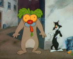Multi Média Dessins Animés TV Cinéma Tex Avery Ventriloquist Cat 
