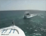 Humor -  Fun Transport Boats Accident Crash - Running aground 