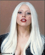 Lady Gaga - Kiss of the Dammed poster-Humor - Fun Morphing - Parece People - Vip People Serie 03 