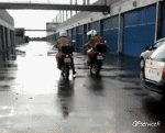 Humor -  Fun Transport Motorcycles Road - Fail 