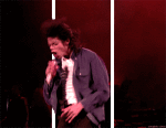 Michael Jackson-Humour - Fun 3D Effets 3D - Lignes -  Bandes Michael Jackson