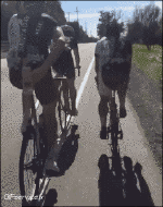 Umorismo -  Fun Sportivo Ciclismo - Bicicletta Cadute - Fail 