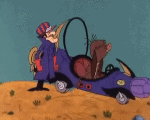 Multi Media Cartoons TV - Movies Wacky Races Motors Race Video GIF - 04 