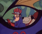 Multi Media Cartoons TV - Movies Wacky Races Motors Race Video GIF - 09 