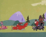 Multimedia Dibujos animados TV Peliculas Los Autos Locos Motors Race Video GIF - 03 