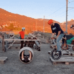 Humor -  Fun PEOPLE Unicycle Fun Win 