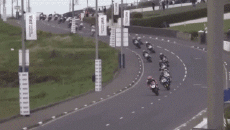 Humor -  Fun Transport Motorcycles Road Circuit Fail 