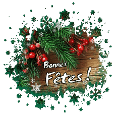 Messages French Bonnes Fêtes (Noël) Serie 14 