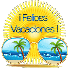 Messagi Spagnolo Felices Vacaciones Sfondo trasparente 18 