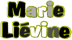 First Names FEMININE - France M Composed Marie Liévine 