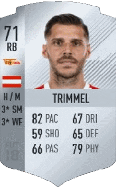 Multimedia Videospiele F I F A - Karten Spieler Österreich Christopher Trimmel 