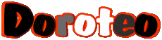 Prénoms MASCULIN - Espagne D Doroteo 