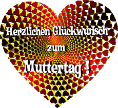 Messages German Herzlichen Glückwunsch zum Muttertag 018 