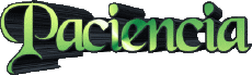 Nome FEMMINILE - Spagna P Paciencia 
