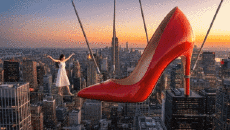 Humor -  Fun A.I Mix Tightrope Walker 