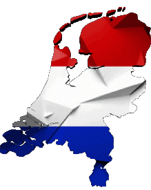 Fahnen Europa Niederlande Karte 