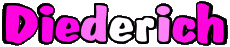 Prénoms MASCULIN - Allemagne D Diederich 