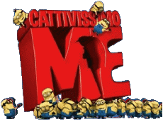 Multi Média Dessins Animés TV Cinéma Moi Moche et Méchant Logo Italien 