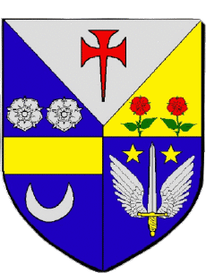 Wappen-Fahnen Frankreich Abteilungen - Städte 77 SAVIGNY LE TEMPLE 