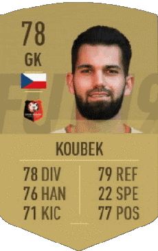 Multimedia Videogiochi F I F A - Giocatori carte Repubblica Ceca Tomás Koubek 