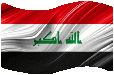 Fahnen Asien Irak Rechteck 