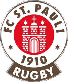 Sports Rugby Club Logo Allemagne FC St. Pauli Rugby 