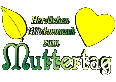 Messagi Tedesco Herzlichen Glückwunsch zum Muttertag 03 
