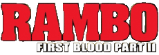 Multimedia V International Rambo Logo First blood part 2 