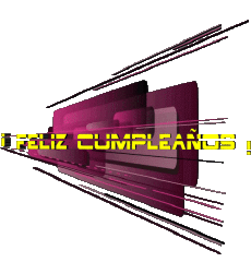 Mensajes Español Feliz Cumpleaños Abstracto - Geométrico 020 