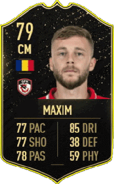 Multi Média Jeux Vidéo F I F A - Joueurs Cartes Roumanie Alexandru Maxim 