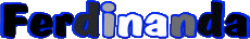 Vorname WEIBLICH - Deutschland F Ferdinanda 