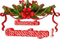 Messages Anglais Season's Greetings Serie 13 