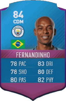 Multi Media Video Games F I F A - Card Players Brazil Fernando Luiz Rosa - Fernandinho 