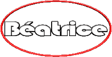 Vorname WEIBLICH - Frankreich B Béatrice 