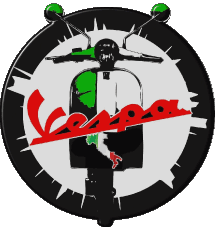 Transports MOTOS Vespa Logo 