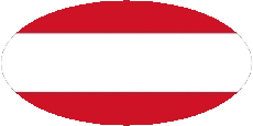 Drapeaux Europe Autriche Ovale 