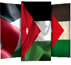 Banderas Asia Jordania Forma 02 