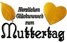 Messages German Herzlichen Glückwunsch zum Muttertag 03 