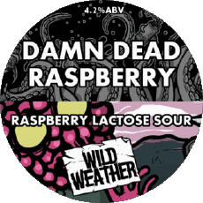 Damn Dead Raspberry-Boissons Bières Royaume Uni Wild Weather Damn Dead Raspberry