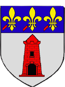 Wappen-Fahnen Frankreich Abteilungen - Städte 01 TREVOUX 