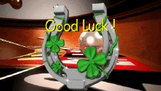 Messages Anglais Good Luck Fond Animé 004 