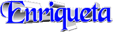 Nome FEMMINILE - Spagna E Enriqueta 