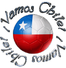 Messagi Spagnolo Vamos Chile Fútbol 