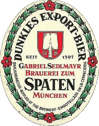 Boissons Bières Allemagne Spaten 